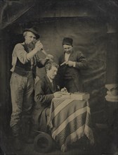 The Hold-Up, 1880s. Creator: Unidentified Photographer.