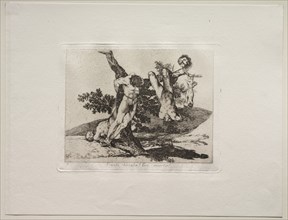 The Horrors of War: An Heroic Feat! With Dead Men!. Creator: Francisco de Goya (Spanish, 1746-1828).