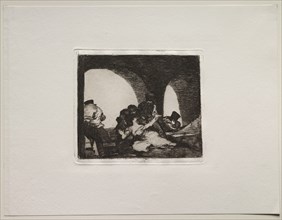 The Horrors of War: Bitter to be Present. Creator: Francisco de Goya (Spanish, 1746-1828).