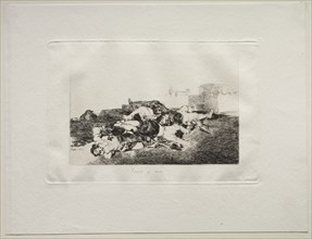 The Horrors of War: Even Worse, 1810. Creator: Francisco de Goya (Spanish, 1746-1828).
