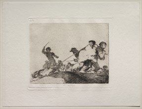 The Horrors of War: He Deserved It. Creator: Francisco de Goya (Spanish, 1746-1828).