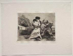 The Horrors of War: They Dont Like It. Creator: Francisco de Goya (Spanish, 1746-1828).