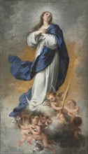 The Immaculate Conception, c. 1680. Creator: Bartolomé Esteban Murillo (Spanish, 1617-1682).