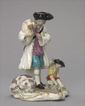 The Itinerant Musician, c. 1756. Creator: Chelsea Porcelain Factory (British).