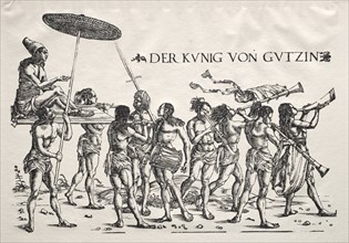 The King of Cochin. Creator: Hans Burgkmair (German, 1473-1531).