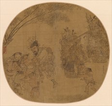 The Knickknack Peddler, 1212. Creator: Li Song (Chinese, active c. 1190-c. 1230).