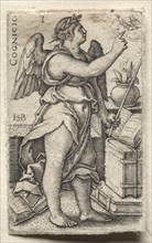 The Knowledge of God and the Seven Cardinal Virtues. Creator: Hans Sebald Beham (German, 1500-1550).