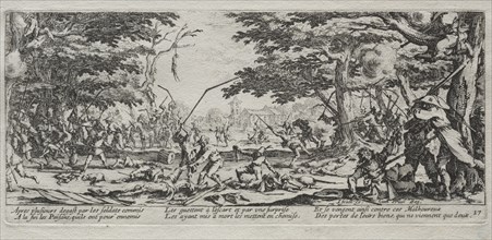 The Large Miseries of War: Peasant's Revenge, 1633. Creator: Jacques Callot (French, 1592-1635).