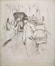 The Laundress, 1888. Creator: Henri de Toulouse-Lautrec (French, 1864-1901).