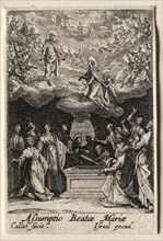 The Life of the Virgin: The Assumption of the Virgin. Creator: Jacques Callot (French, 1592-1635).