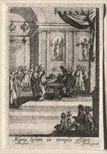 The Life of the Virgin: The Presentation of Christ in the Temple. Creator: Jacques Callot (French, 1592-1635).