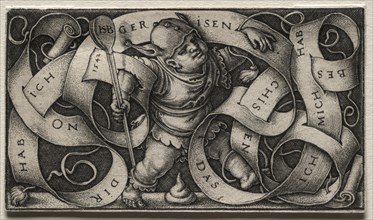 The Little Buffoon, 1542. Creator: Hans Sebald Beham (German, 1500-1550).