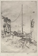 The Little Mast, 1880. Creator: James McNeill Whistler (American, 1834-1903).