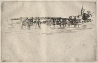 The Little Putney No. 1, 1879. Creator: James McNeill Whistler (American, 1834-1903).