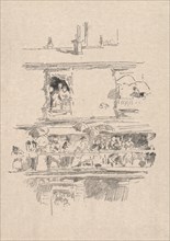 The Long Balcony, 1894. Creator: James McNeill Whistler (American, 1834-1903).