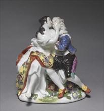 The Lovers, c. 1740. Creator: Meissen Porcelain Factory (German); Johann Friedrich Eberlein (German, 1696-1749).