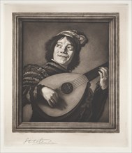 The Lute Player, 19th-20th century. Creator: Samuel Arlent-Edwards (American, 1862-1938).