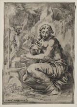 The Magdalen, late 16th century. Creator: Paolo Farinati (Italian, 1522-1606).