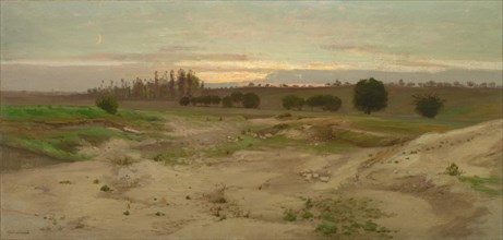 The Marl Pit at Mulcent: Evening, after 1857. Creator: Antoine Chintreuil (French, 1814-1873).