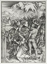 The Martyrdom of Saint Catherine of Alexandria, c. 1497. Creator: Albrecht Dürer (German, 1471-1528).