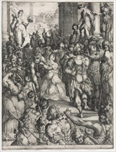 The Martyrdom of Saint Lucy. Creator: Jacques Bellange (French, c.1575-1616).