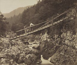 The Miners Bridge, on the Llugwy, North Wales, 1857. Creator: Roger Fenton (British, 1819-1869).