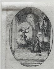 The Mysteries of the Passion: The Annunciation. Creator: Jacques Callot (French, 1592-1635).