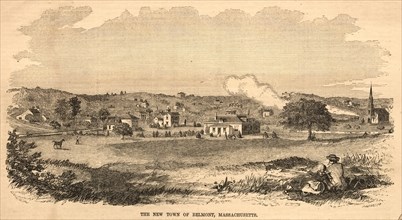 The New Town of Belmont, Massachusetts, 1859. Creator: Winslow Homer (American, 1836-1910).