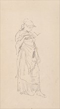 The Novel - Girl Reading, 1890. Creator: James McNeill Whistler (American, 1834-1903).