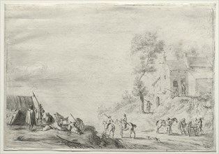 The Outpost. Creator: Robert van den Hoecke (Flemish, 1622-1668).