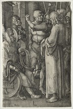 The Passion: Christ Before the High Priest, 1521. Creator: Lucas van Leyden (Dutch, 1494-1533).