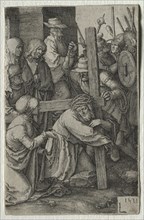 The Passion: Christ Carrying the Cross, 1521. Creator: Lucas van Leyden (Dutch, 1494-1533).