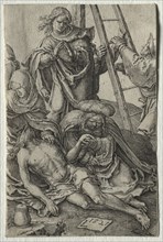 The Passion: Descent from the Cross, 1521. Creator: Lucas van Leyden (Dutch, 1494-1533).