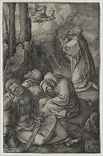 The Passion: The Agony in the Garden, 1521. Creator: Lucas van Leyden (Dutch, 1494-1533).