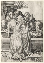 The Passion: The Entombment. Creator: Martin Schongauer (German, c.1450-1491).
