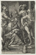 The Passion: The Mocking of Christ, 1521. Creator: Lucas van Leyden (Dutch, 1494-1533).