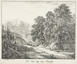 The Path by the Kochelsee, 1809. Creator: Simon Warnberger (German, 1769-1847).