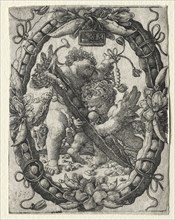 The Pea Pod, 1533. Creator: Master H. L. (German).