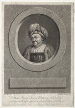 The Persian - Portrait of Franz Wilhelm Kreuchauf, 1869. Creator: Johann Friedrich Bause (German, 1738-1814).