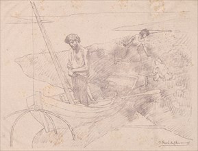 The Poor Fisherman. Creator: Pierre Puvis de Chavannes (French, 1824-1898).
