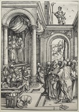 The Presentation of the Virgin in the Temple, c. 1502-1503. Creator: Albrecht Dürer (German, 1471-1528).