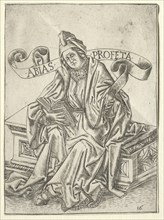 The Prophets: Obadiah, c. 1470-1475. Creator: Baccio Baldini (Italian, c. 1436-1487), attributed to.