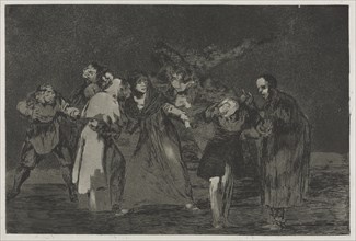 The Proverbs: Wounds Heal Quicker Than Hasty Words, 1864. Creator: Francisco de Goya (Spanish, 1746-1828).