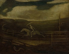 The Race Track (Death on a Pale Horse), c. 1896-1908. Creator: Albert Pinkham Ryder (American, 1847-1917).
