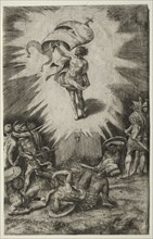 The Resurrection, 1561. Creator: Giulio Bonasone (Italian, c. 1510-aft 1576).