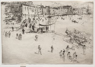 The Riva, No. 2, 1886. Creator: James McNeill Whistler (American, 1834-1903).