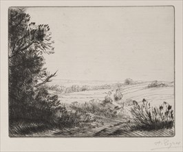 The Road to Horville. Creator: Alphonse Legros (French, 1837-1911).