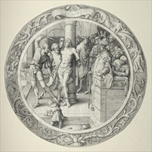 The Round Passion: The Flagellation, 1509. Creator: Lucas van Leyden (Dutch, 1494-1533).