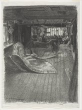 The Sailmaker's Loft, 1911. Creator: Thomas Robert Way (British, 1861-1913).