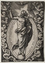 The Saviour, 1546. Creator: Hans Sebald Beham (German, 1500-1550).